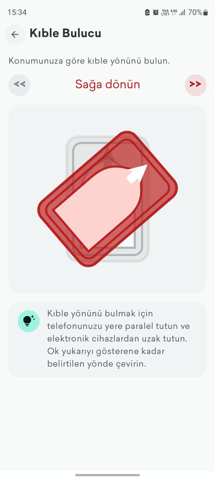 Bildirimler ekranı